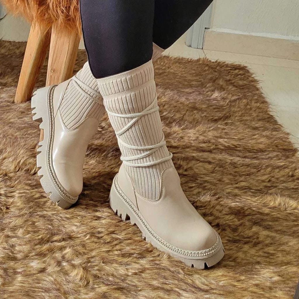 Boots à Lacets