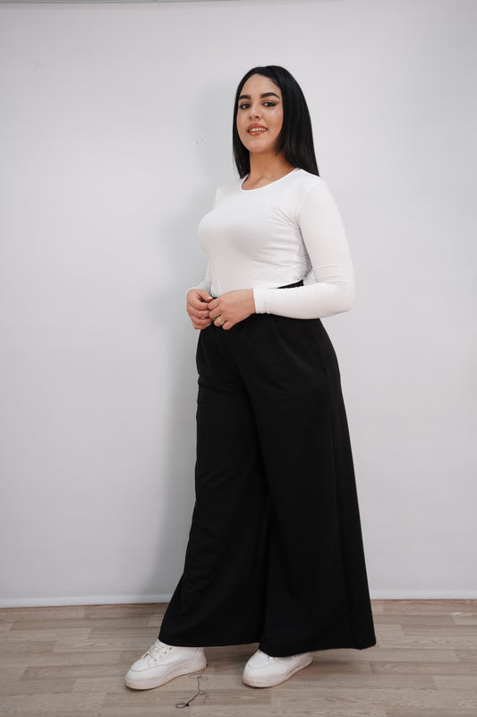 Pantalon Wide-Leg