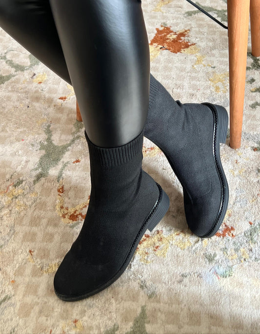 Bottines Chaussettes